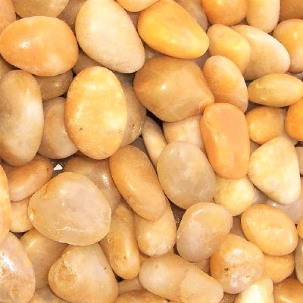 Yellow pebbles 3-5cm