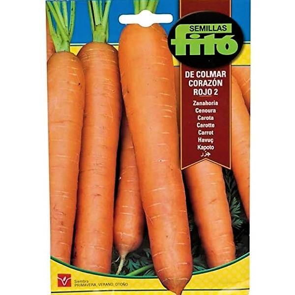 Carrot Colmar Red Heart Seeds