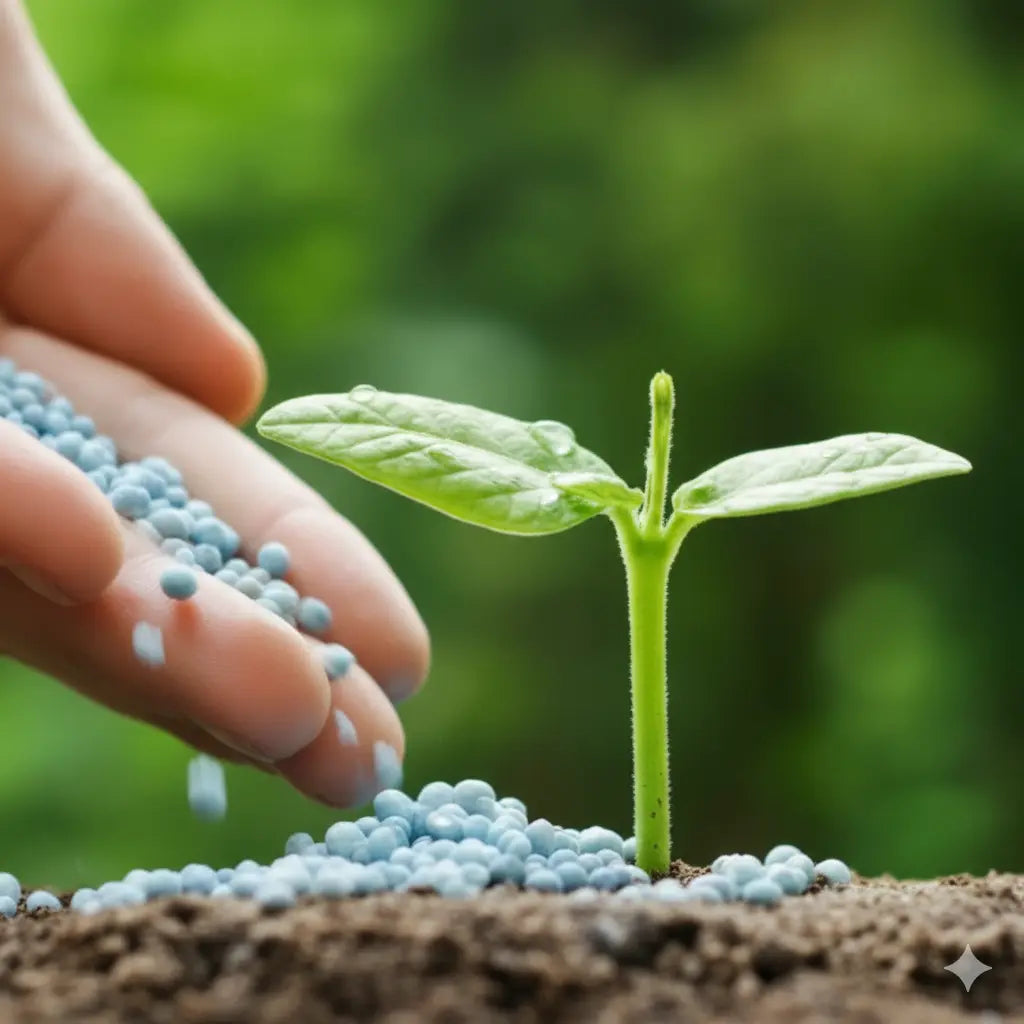 Soil seeds and fertilizers