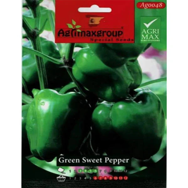 Green Sweet Pepper Agrimax seeds