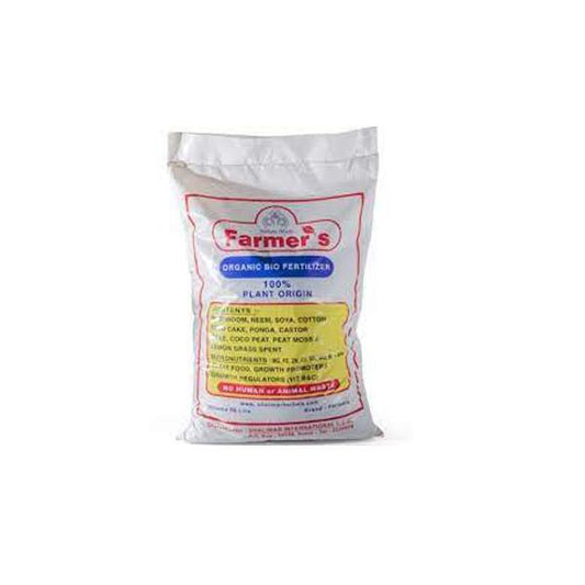 Farmer’s Organic Bio Fertilizer, 100% Plant Base (50Liter Bag)