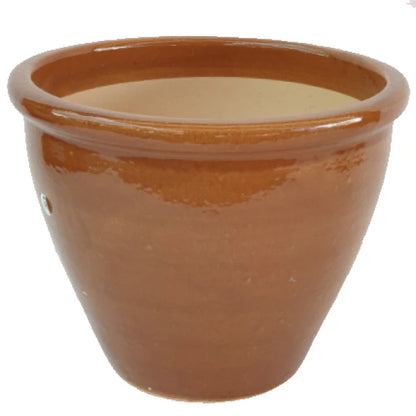 Ceramic Rolled Rim Pot
