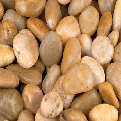 Yellow pebbles 3-5cm