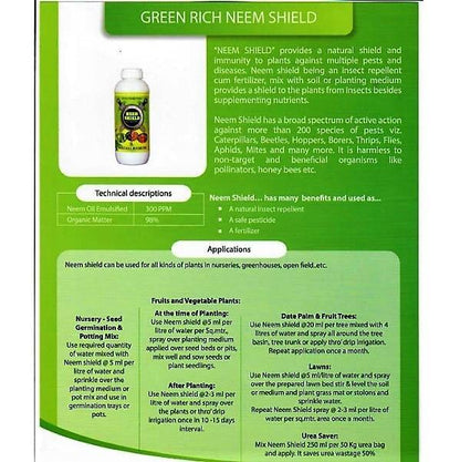 Neem Shield, Herbal Pesticide, Fertilizer