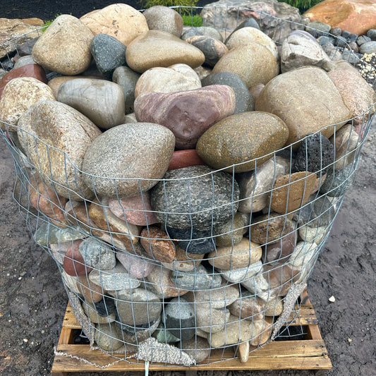 Large River Mountain Pebbles (10 -15 cm) ---20Kg Bag